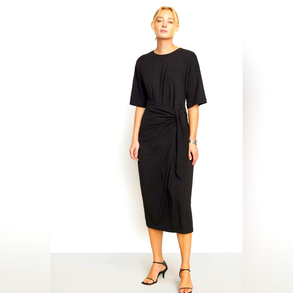 Noa Organic Cotton T-Shirt Wrap Dress